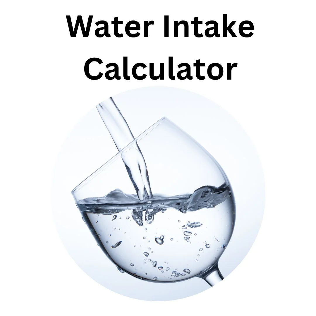 Hydration Calculator Based on Weight